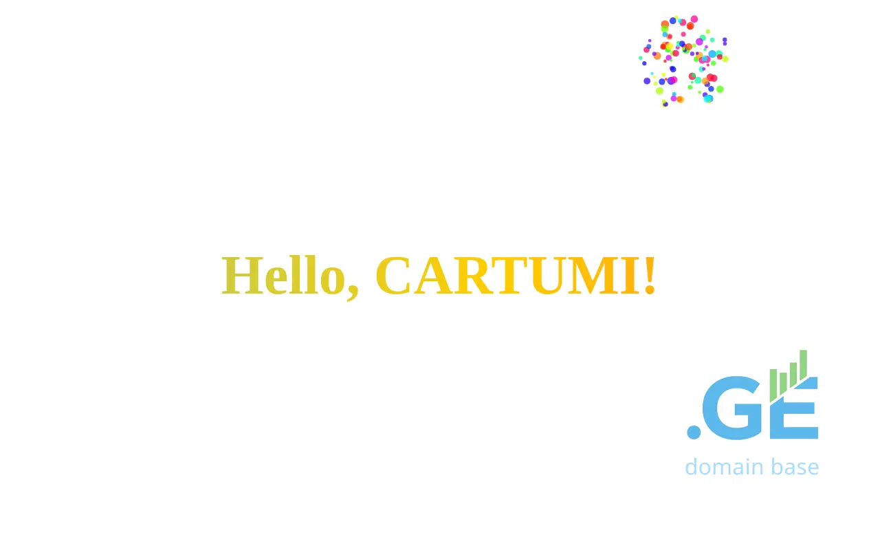 Screenshot of the site cartumi.ge