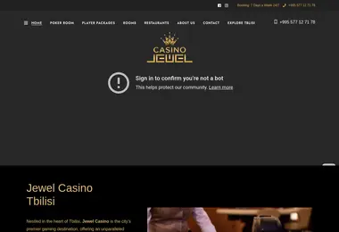Screenshot of casinojewel.ge