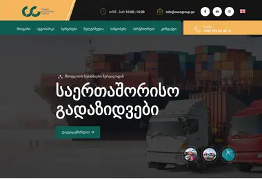 Screenshot of casogroup.ge
