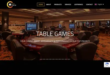 Screenshot of castech.ge