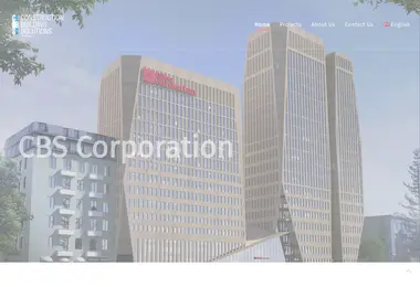 Screenshot of cbs-corp.ge