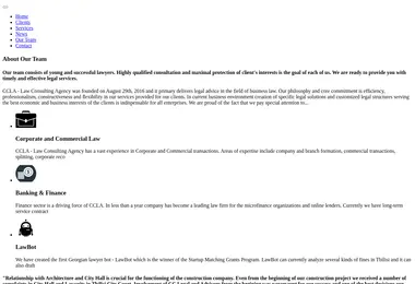 Screenshot of ccla.ge