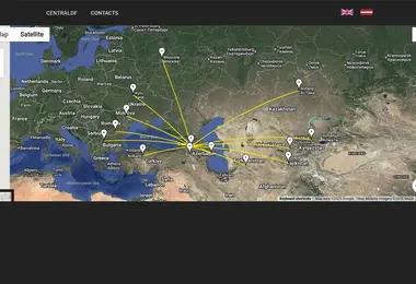 Screenshot of centraldf.ge