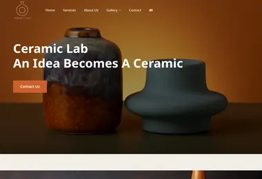 Screenshot of ceramiclab.ge