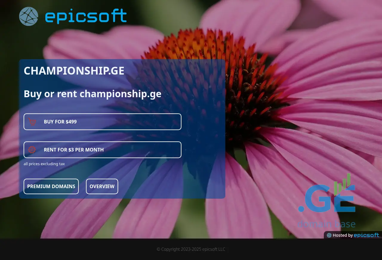 Screenshot of the site championship.ge