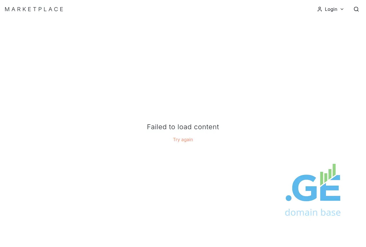 Screenshot of the site chamwere.ge