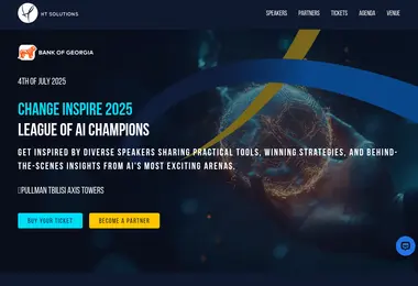Screenshot of changeinspire.ge