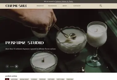 Screenshot of chemisuli.ge