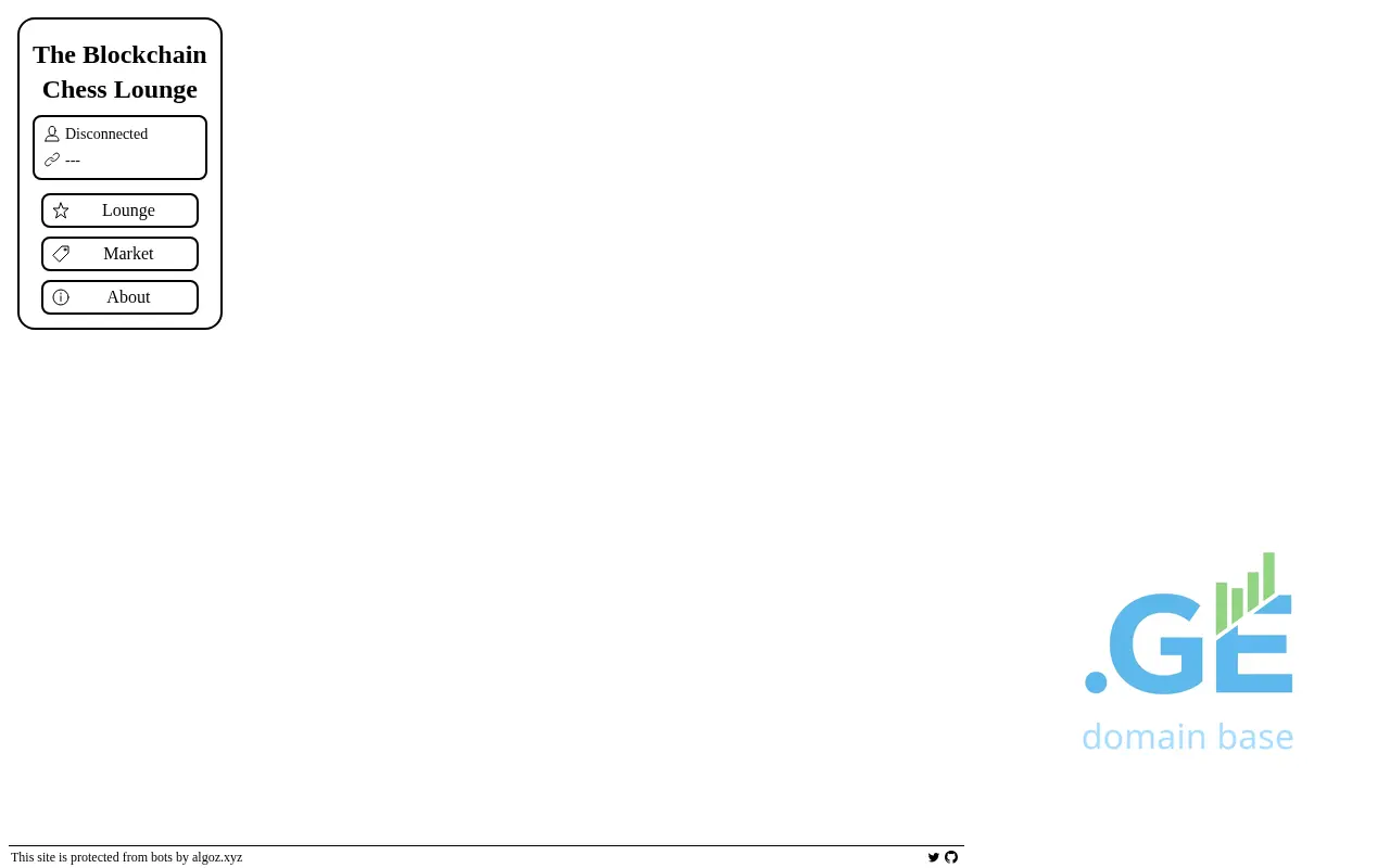 Screenshot of the site chessloun.ge