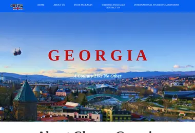 Screenshot of choosegeorgia.ge
