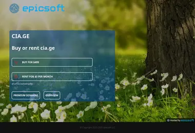 Screenshot of cia.ge