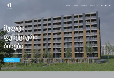 Screenshot of cityview.ge