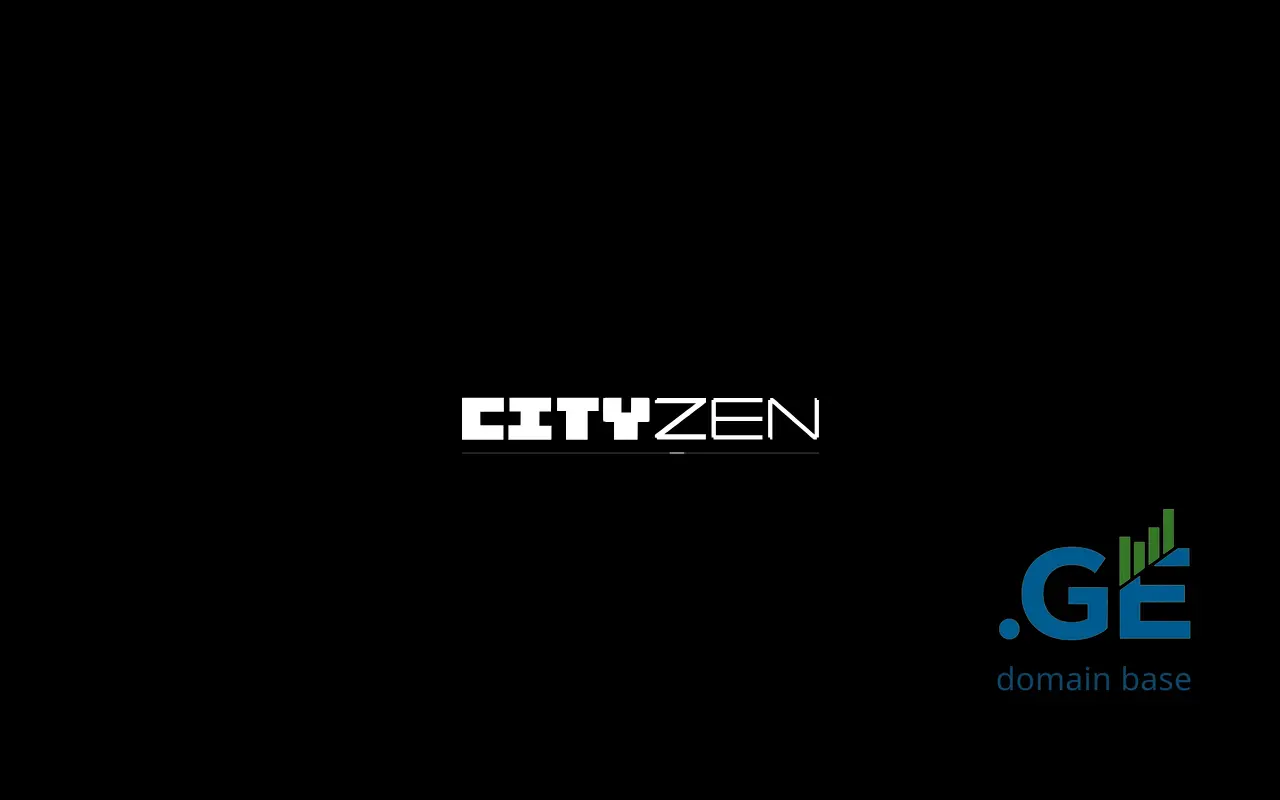 Screenshot of the site cityzen.ge