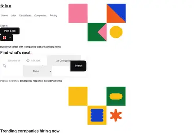 Screenshot of civi.ge