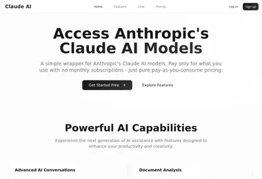 Screenshot of claude.ge