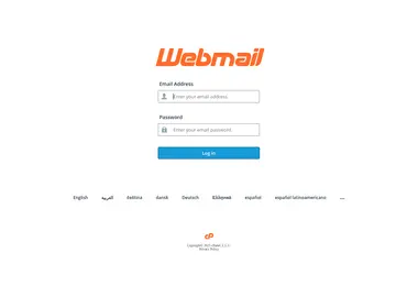 Screenshot of clientmail.ge