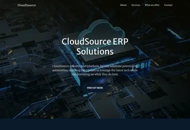 Screenshot of cloudsource.ge