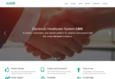 Screenshot of cms.com.ge