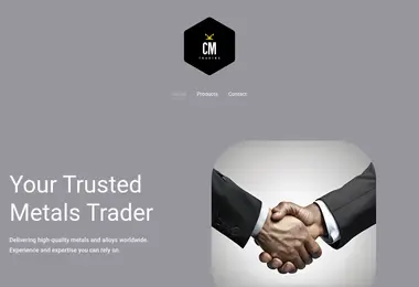 Screenshot of cmtrading.ge