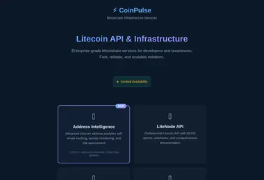 Screenshot of coinpulse.ge
