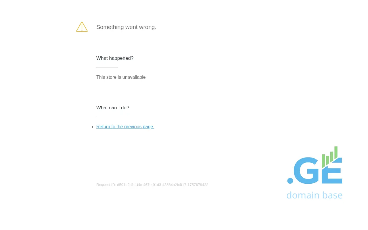 Screenshot of the site colabstore.ge