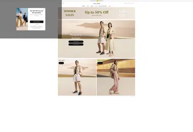 Screenshot of colehaan.ge