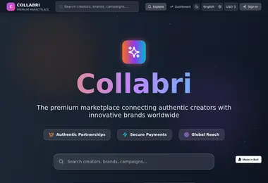 Screenshot of collabri.ge