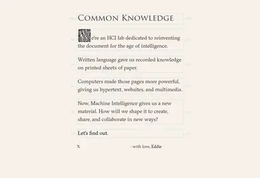 Screenshot of commonknowled.ge