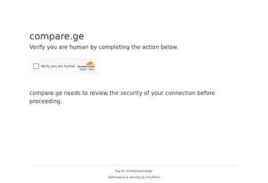 Screenshot of compare.ge