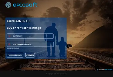 Screenshot of container.ge
