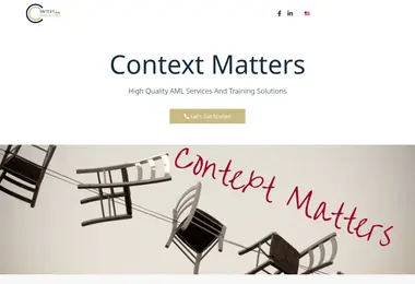 Screenshot of contextconsulting.ge