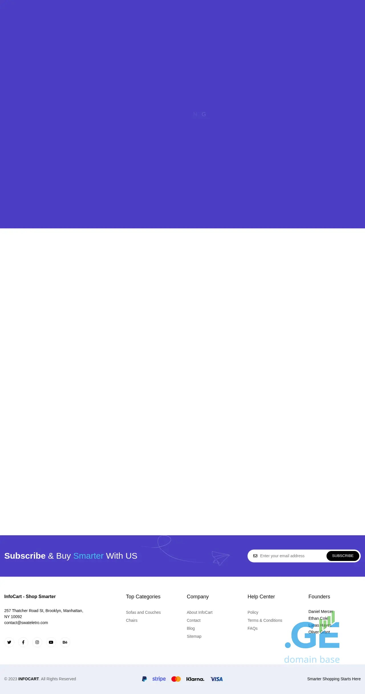 Screenshot of the site copilot.ge