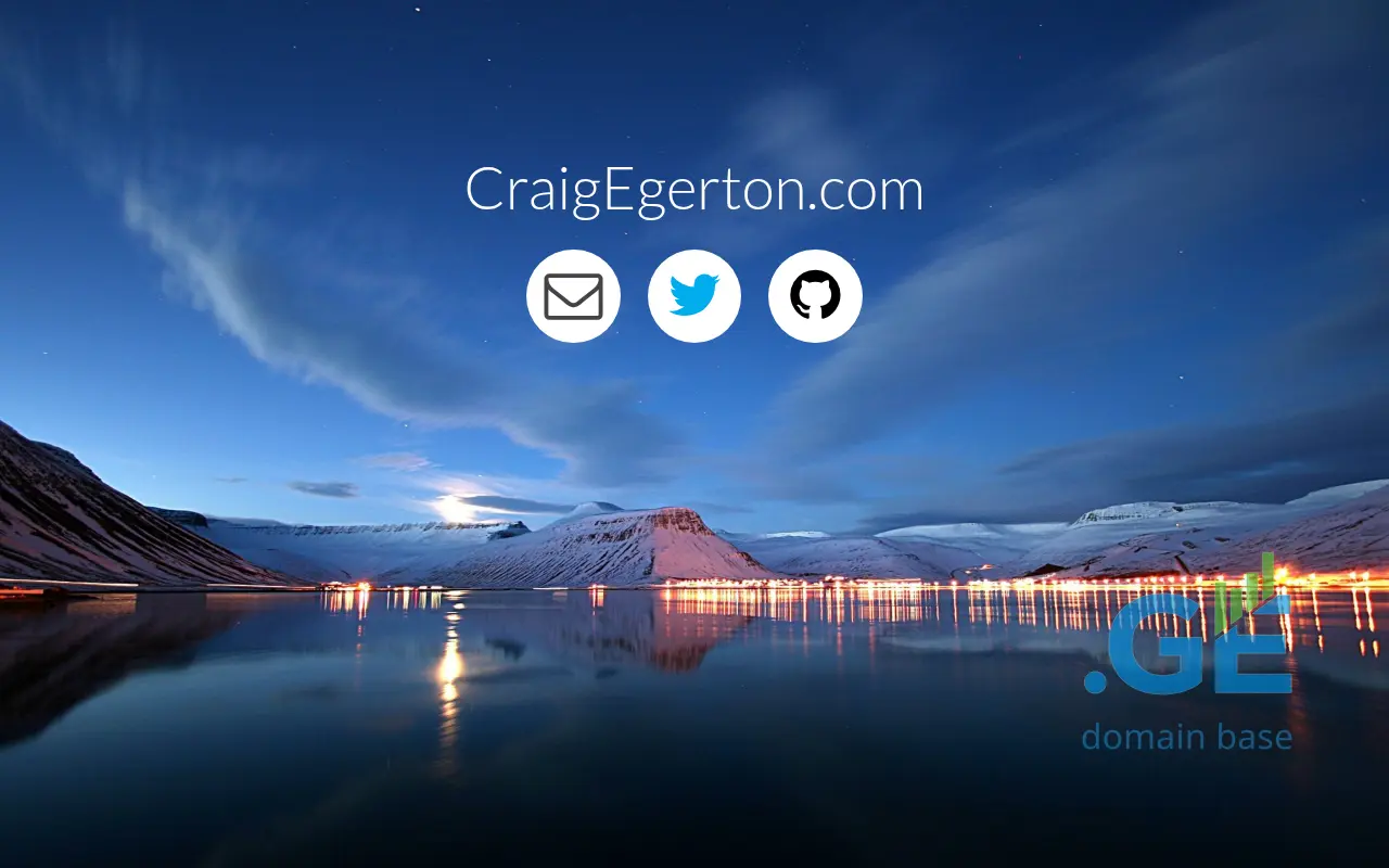 Screenshot of the site craige.ge