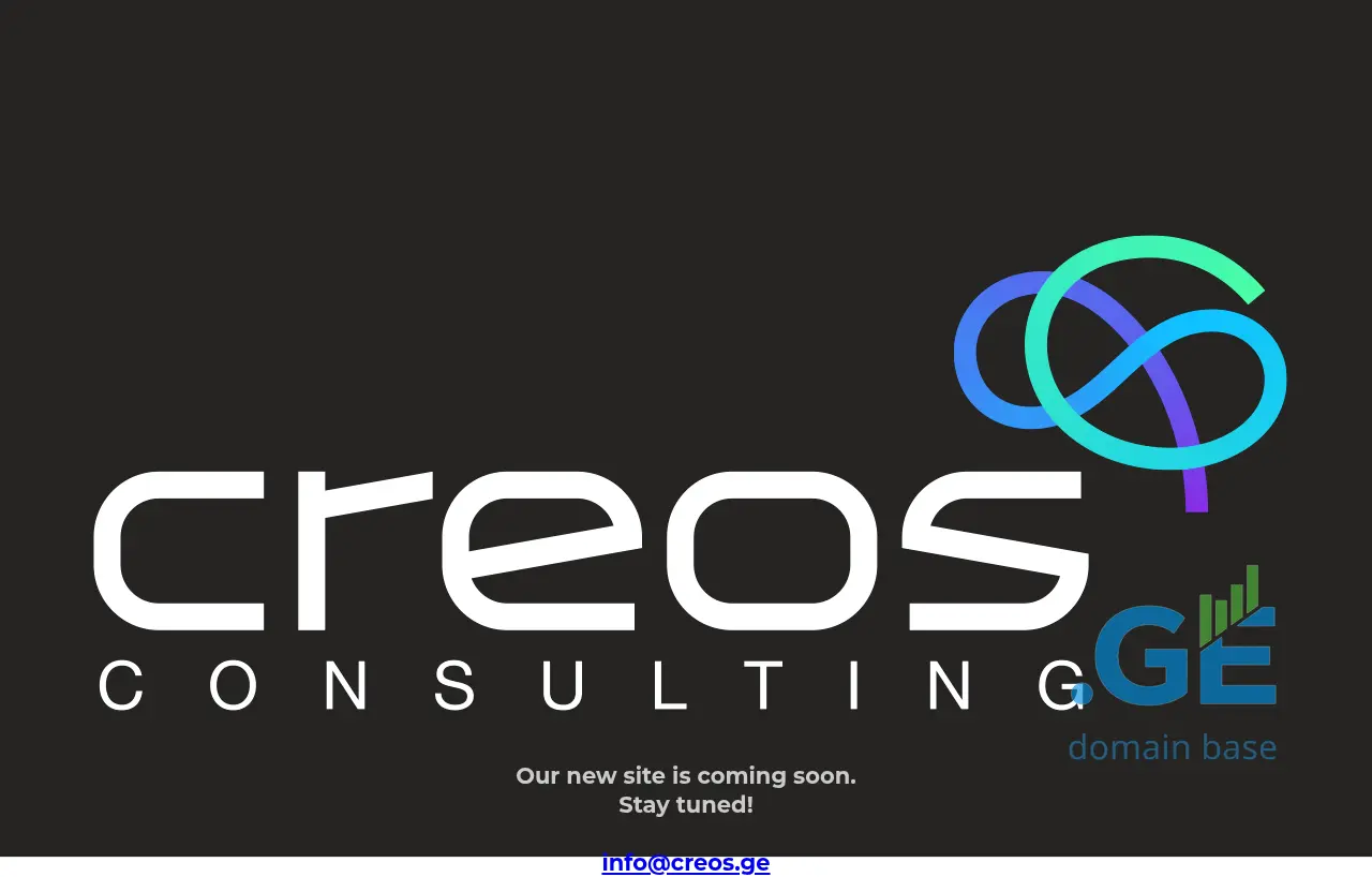 Screenshot of the site creos.ge