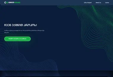 Screenshot of crocosquad.ge