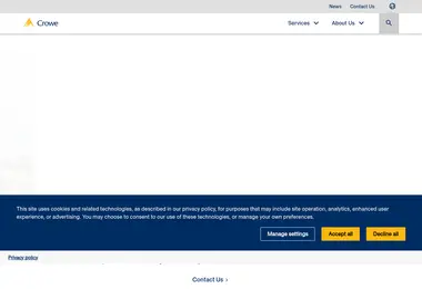 Screenshot of crowe.ge
