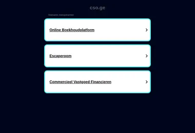 Screenshot of cso.ge