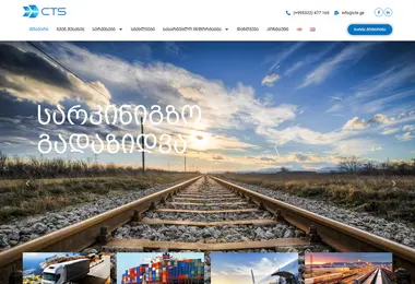 Screenshot of ctsco.ge