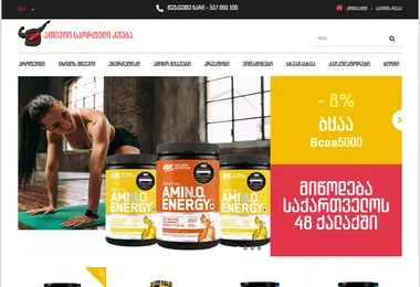 Screenshot of danamatebi.ge