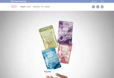 Screenshot of dayorganics.ge
