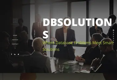 Screenshot of dbsolutions.ge