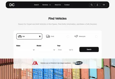 Screenshot of dealercenter.ge