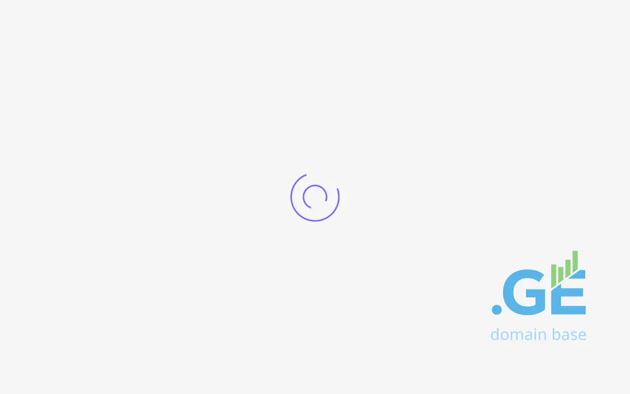 Screenshot of the site dedo.ge