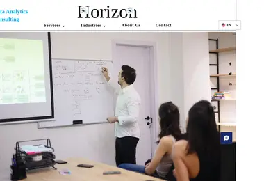 Screenshot of deephorizon.ge