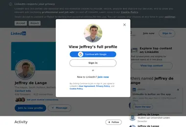 Screenshot of delan.ge