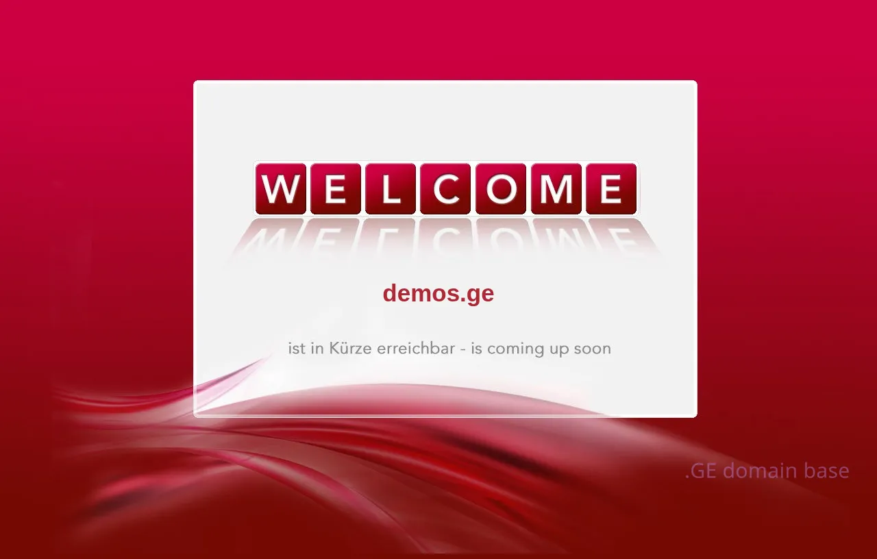 Screenshot of the site demos.ge