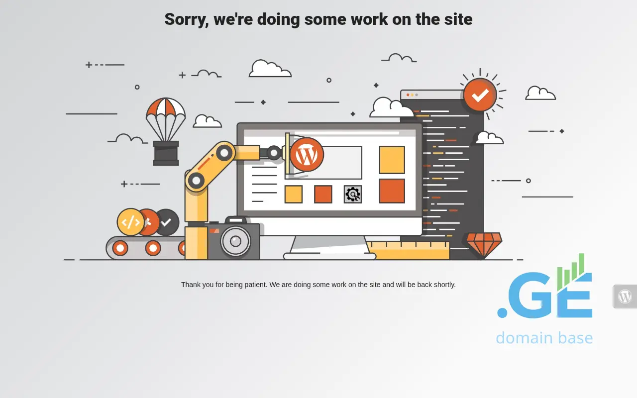 Screenshot of the site dental.ge