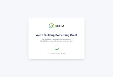 Screenshot of detra.ge