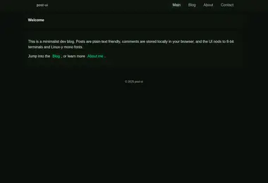 Screenshot of devnull.ge