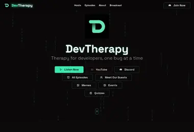 Screenshot of devtherapy.ge